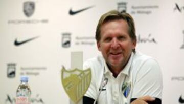 Schuster, en rueda de prensa.