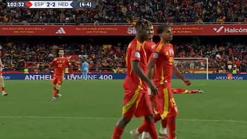 Lamine Yamal stuns the world with goal of the season against the Netherlands!