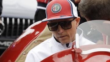 Raikkonen siempre ha seguido sus pasos en la Fórmula 1.