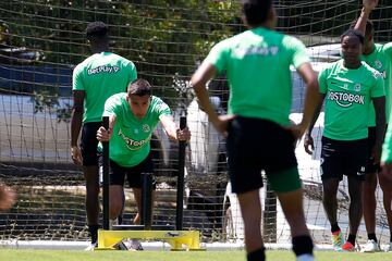 Nacional practicó este jueves con miras en su próximo partido de la Liga BetPlay 2023-I.