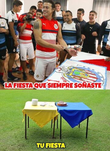 Los memes despedazan el pastel de aniversario del América