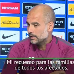 El mensaje de ánimo a Barcelona de Guardiola tras los atentados