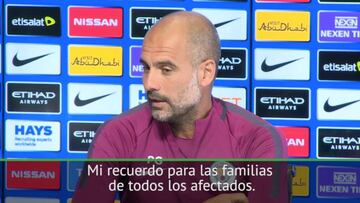 El mensaje de ¨¢nimo a Barcelona de Guardiola tras los atentados