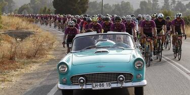 Tagle y Lavanchy celebran en la Gran Fondo Ruta del Vino