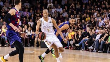 Randolph, en el partido ante el Barcelona.