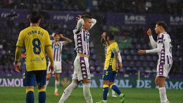 VALLADOLID. 14/11/25. Partido de la liga hypermotion entre el Real Valladolid y la Unión deportiva las Palmas. PHOTOGENIC.