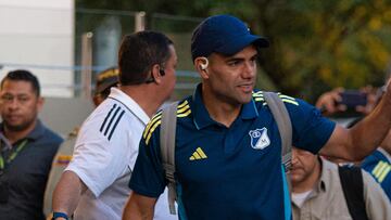 Falcao García y su mensaje en Instagram.