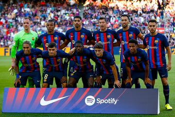 Once inicial del barcelona