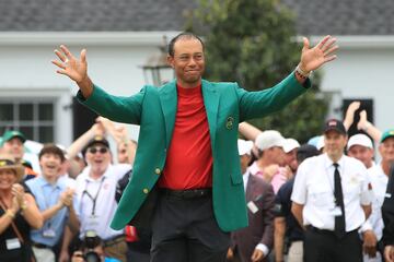 La quinta Chaqueta Verde de Tiger Woods