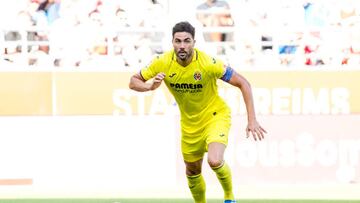 Vicente IBORRA DE LA FUENTE of Villarreal CF during the friendly match between Reims and Villarreal at Stade Auguste Delaune on July 24, 2022 in Reims, France. (Photo by Hugo Pfeiffer/Icon Sport via Getty Images)