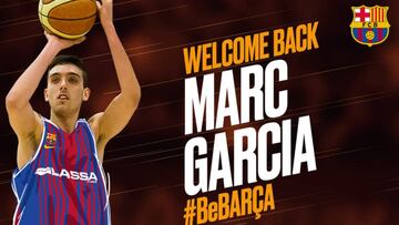 Sexta cara nueva para el Barcelona: vuelve Marc Garc¨ªa