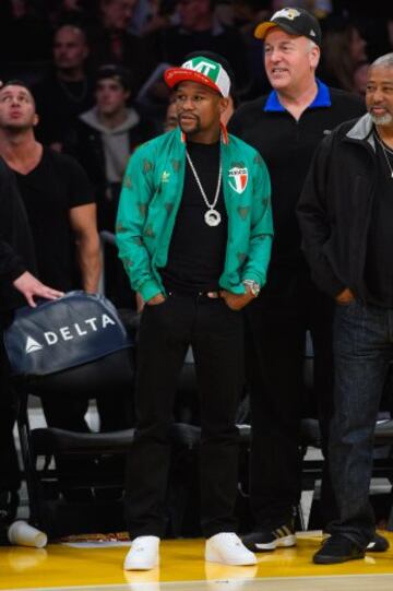 Floyd Mayweather, Jr., boxeador.