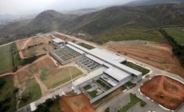 Sede para las pruebras de tiro en el Complejo Deportivo de Deodoro.