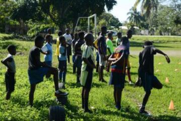 El fútbol como medio para salir de la pobreza infantil en Honduras