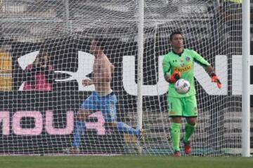 La única derrota de Colo Colo en el torneo fue ante O'Higgins en la cuarta fecha. Rivero anotó uno de los goles.