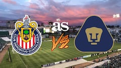 Chivas (1-1) Pumas: Resumen del partido y goles