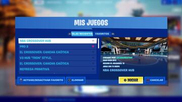 Este es el código del lobby de la NBA