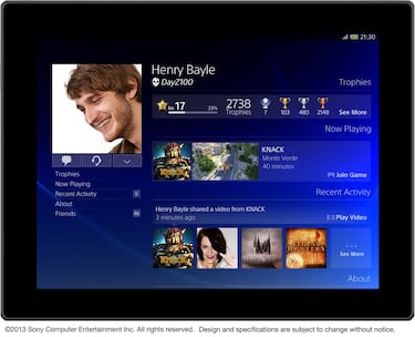 Primeras imágenes en alta calidad de la interfaz de PS4