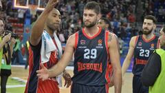 Patricio Garino, durante un partido de la pasada Euroliga.