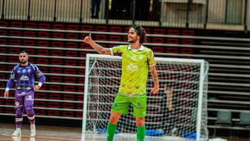 Lucao, en el partido ante el Riga en Champions.