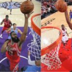 Harden y un Drummond que repite, jugadores de la semana