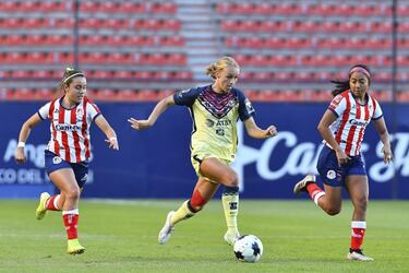 América vence a Atlético de San Luis en la Jornada 4 de la Liga MX Femenil