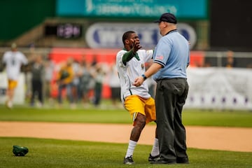 El divertido juego de softball de los Green Bay Packers