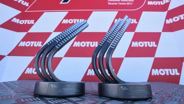 Nuevos trofeos del Circuit para MotoGP.