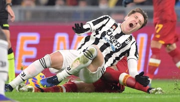 Desastre para Juve e Italia: Chiesa, adi車s a la temporada