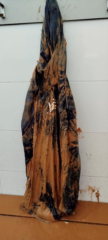 Campos de fútbol destrozados por la DANA en Valencia