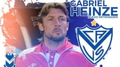 Heinze es el nuevo DT de Vélez