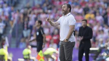Sergio Gonzalez, entrenador del Valladolid.