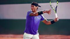 Nadal ultimó su preparación en Mallorca para Roland Garros
