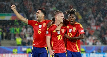 Dani Olmo se suma a la fiesta