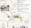 Lisboa: 1,5 km separarán a hinchas de Madrid y Atleti