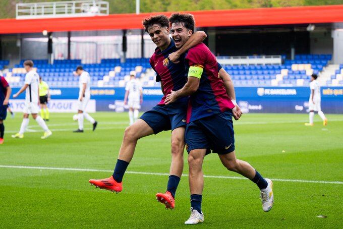 El Juvenil A remonta  y suma sus primeros puntos en la Youth League