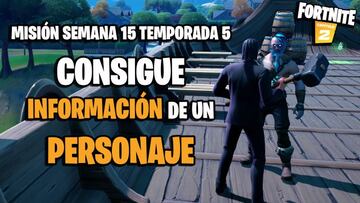 &iquest;C&oacute;mo y d&oacute;nde conseguir informaci&oacute;n de un personaje en Fortnite?