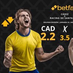 Cádiz CF vs. Racing de Santander: horario, dónde ver, pronósticos y clasificación