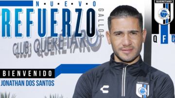 Querétaro presentó a su Jonathan Dos Santos