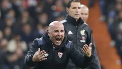Sampaoli: "Cuando regalas un tiempo ante el Madrid, lo pagas"