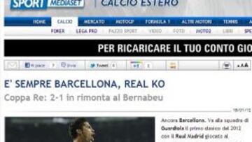 "Siempre el Barça, Real KO"