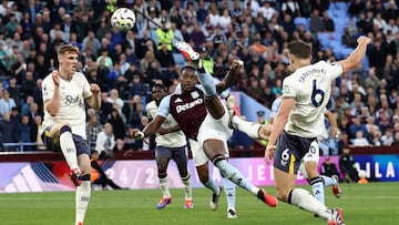 Jhon Jader Durán pone a hablar a Inglaterra tras su golazo.