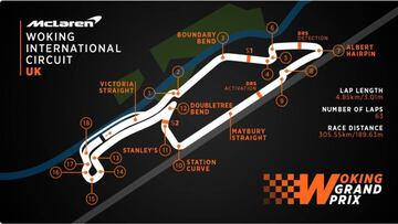 McLaren 'presenta' su propuesta de circuito en Woking