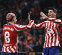 Morata y Griezmann, ataque en Vallecas