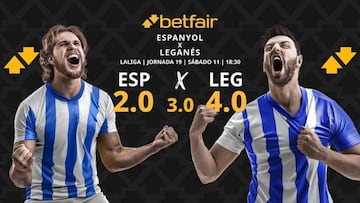 RCD Espanyol vs. CD Leganés: horario, dónde ver, pronósticos y clasificación