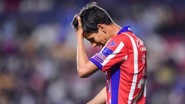 Jurgen Damm of San Luis during the 4th round match between Atletico San Luis and Tigres UANL as part of the Torneo Clausura 2024 Liga MX at Alfonso Lastras Stadium on January 24, 2024 in Torneo, San Luis Potosi, Mexico.
