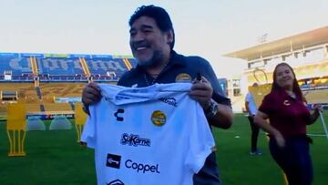 Así se despidió Dorados de Diego Armando Maradona