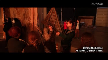 Primeras imágenes de la película de Silent Hill 2 con James Sunderland y Pyramid Head