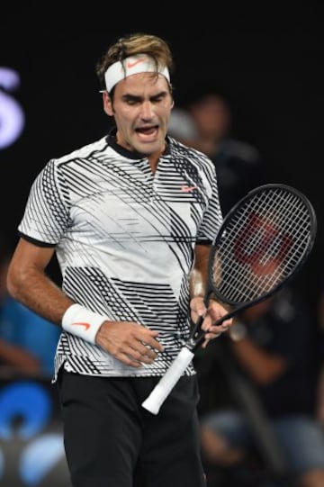 Federer-Nadal: the best pics. from the Australian Open