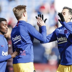 Quinta amarilla para Busquets, que no estará en el Wanda